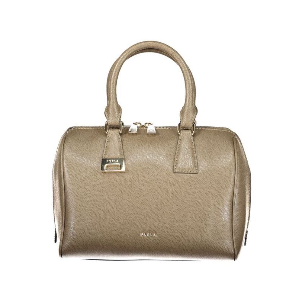Furla Green Leather Women's Handbag